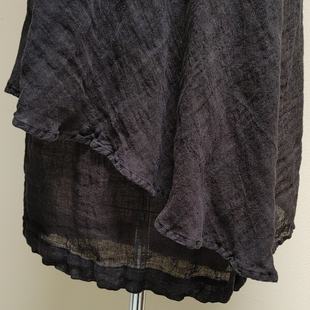 lili from Poland Black Gauze Layered Skirt S - Picture 3 of 16